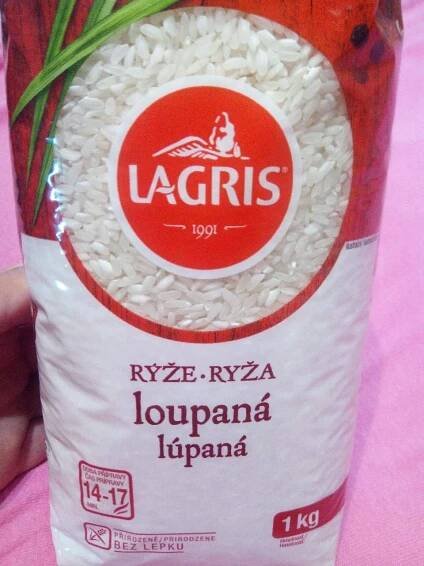 Podrobné informace o potravině Rýže loupaná