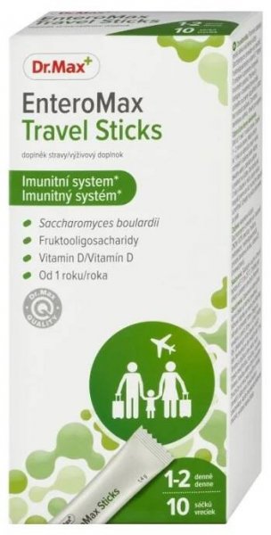 Dr. Max EnteroMax Travel Sticks 10 sáčků