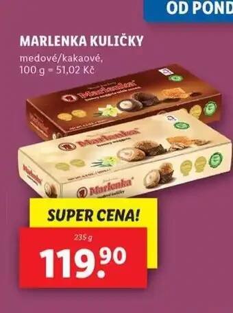Lidl Marlenka kuličky nabídka