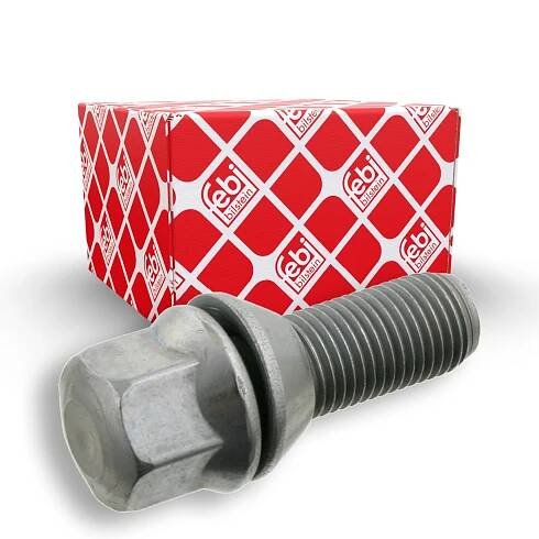 46671 FEBI BILSTEIN Sroub kola M14 x 1,5, Kuželový svazek F, 26 mm, 8.8, pro ráfky z lehkých kovů, pro ocelové ráfky, SW19, pozinkovaný, Ocel, vnější šestihran