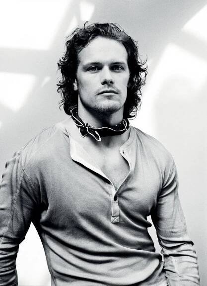 Sam Heughan Photoshoot For Magazine