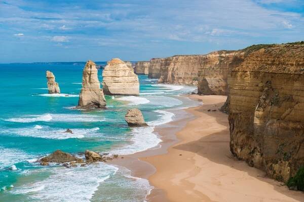 dvanáct apoštolů, victoria, austrálie - great ocean road - stock snímky, obrázky a fotky
