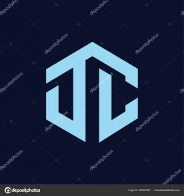 Download - DC Initial letter hexagonal logo vector — Illustration
