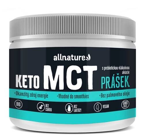 Allnature MCT prášek BIO 250 g | Allnature