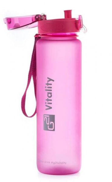 G21 Láhev G21 na pití, 1000 ml, růžová-zmrzlá | DNO elektro 