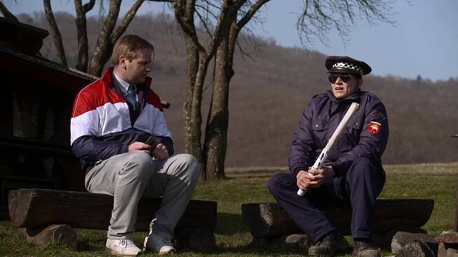 Horná Dolná - Jedináčik - Z filmu - Peter Brajerčík, Michal Kubovčík