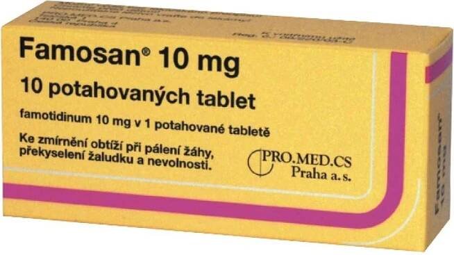 FAMOSAN POR 10MG TBL FLM 10