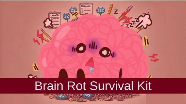 Brain Rot Survival Kit: 5 Simple Steps to Revive Your LinkedIn Creativity