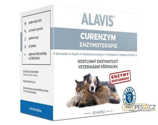 ALAVIS CURENZYM Enzymoterapie 20 kapslí