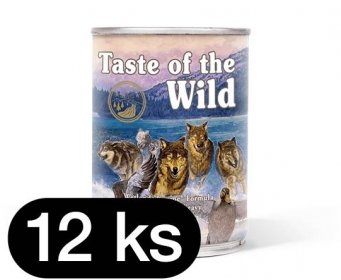 Taste of the wild Wetlands Can Dog 12x390 g