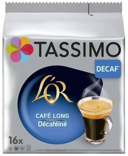 TASSIMO L'OR Lungo Decaf kapsle 16 ks jen za 99 Kč Drogerka24.cz