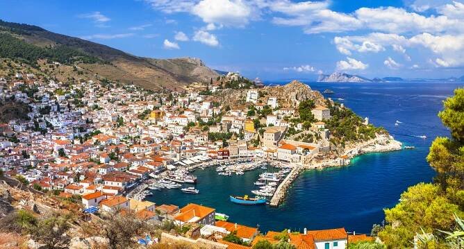 Panorama Hydra, Saronics
