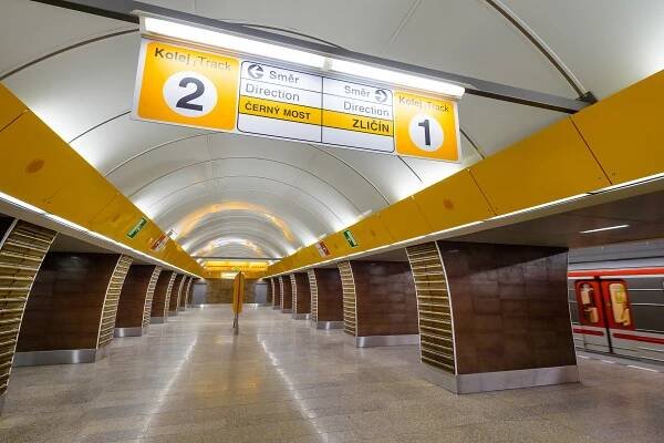 Stanice metra B Jinonic po rekonstrukci zprovozněna