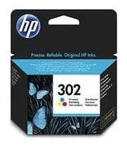 HP 302 Tri-color Original Ink Cartridge, , F6U65AE