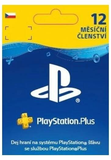 PlayStation Plus 12 měsíců CZ - K4S.cz