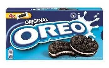 Oreo Original Kakaové sušenky s náplní s vanilkovou příchutí 176 g