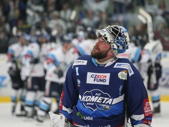 Semifinále hokejové extraligy mezi HC Bílí Tygři Liberec a HC Kometa Brno.