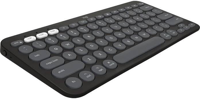 Logitech Pebble Keyboard 2 K380s US grafit od 781 Kč