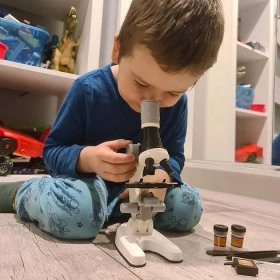 Northix Mikroskop pro děti - 3 zvětšení