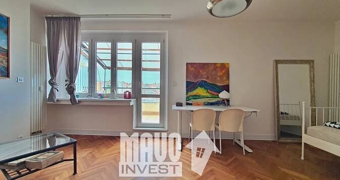 Pronájem bytu 1+kk/terasa, 43 m² - Praha - Břevnov