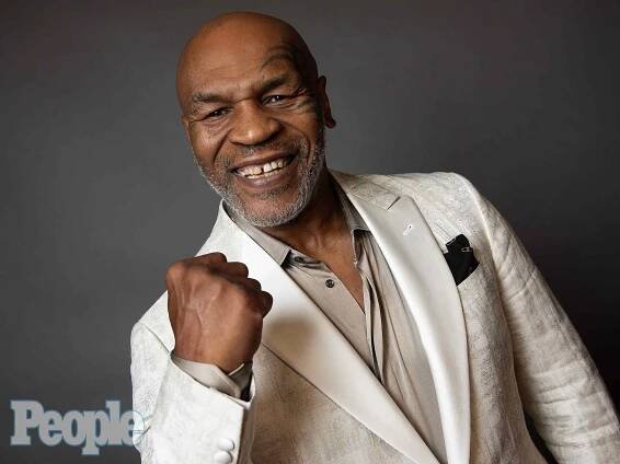 Mike Tyson photographed in the 2023 ESPYS Portrait studio on July 12, 2023 in Los Angeles, California. 