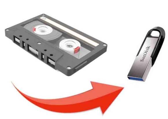 Digitalizace audiokazety na USB flash disk - foto 1
