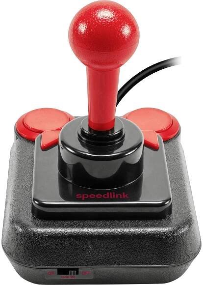 SpeedLink Competition Pro Extra joystick USB PC, Android černá, červená : Půhy.cz