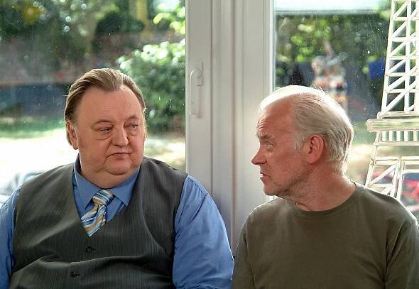 Tlusťoch - Stůl a lože - Z filmu - Dieter Pfaff, Peter Franke