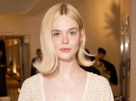 We'll Be Copying Elle Fanning's Soft Blue Eyeshadow All Summer