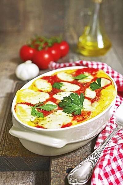 Zapečená rajčata s mozzarellou