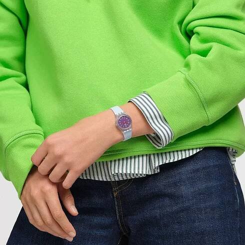 Swatch Powder Plum LL126 | Hodinky-365.cz