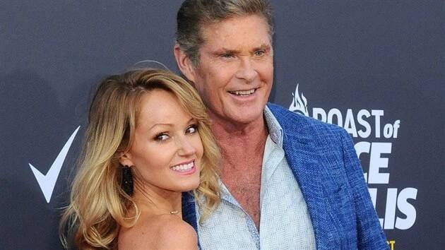 David Hasselhoff s manželkou Hayley (2020)