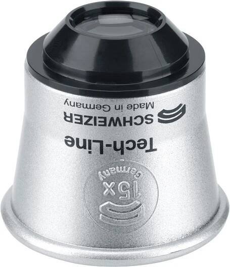 Hodinářská lupa Tech-Line 15xD22,5mm SCHWEIZER 09715