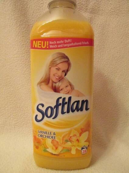 Softlan aviváž s vůní vanilky a orchideje 1 l