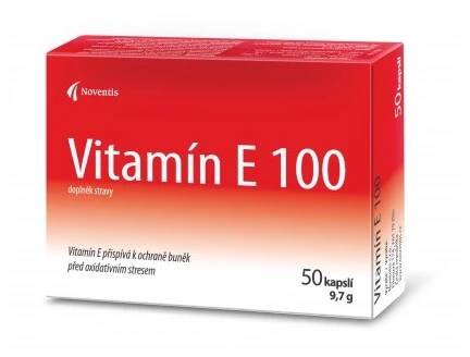 Vitamín E 100 cps.50