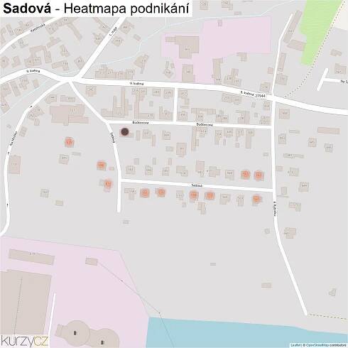 Sadová - mapy | Kurzy.cz