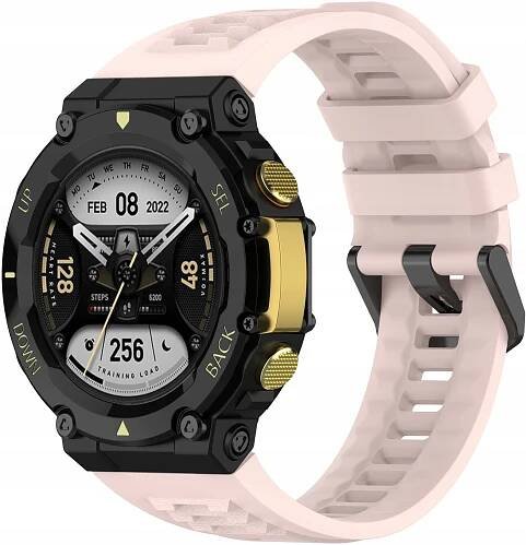 VSECHNONAMOBIL SILICONE řemínek pro Amazfit T-Rex 2 růžový 47658