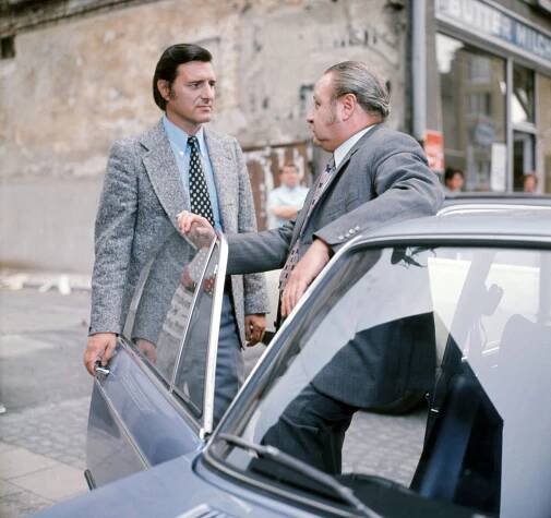 Místo činu - Tote brauchen keine Wohnung - Z filmu - Helmut Fischer, Gustl Bayrhammer