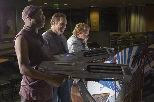 Michael Winslow, Steve Guttenberg, Jimmy Bellinger - Turbotarantule 2: Druhá láva - Z filmu