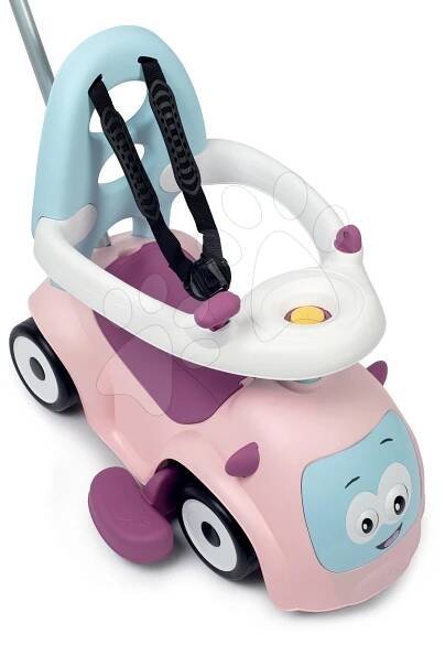 Smoby Odrážedlo Maestro 3v1 elektronické růžová / od 6 měsíců
