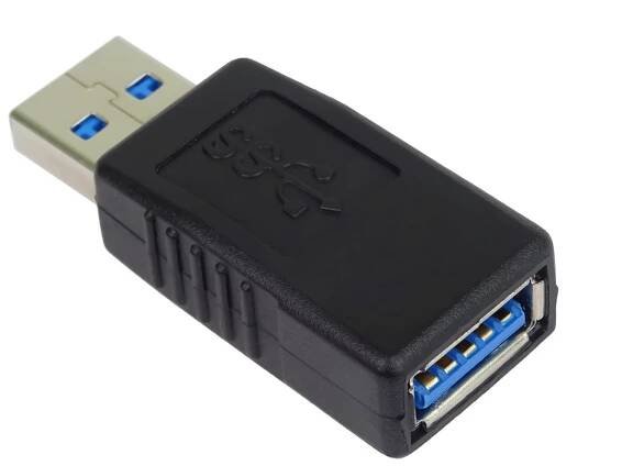 PremiumCord USB3.0 adaptér A male - A female, pro prodloužení nebo ochraně USB portu | KRUP