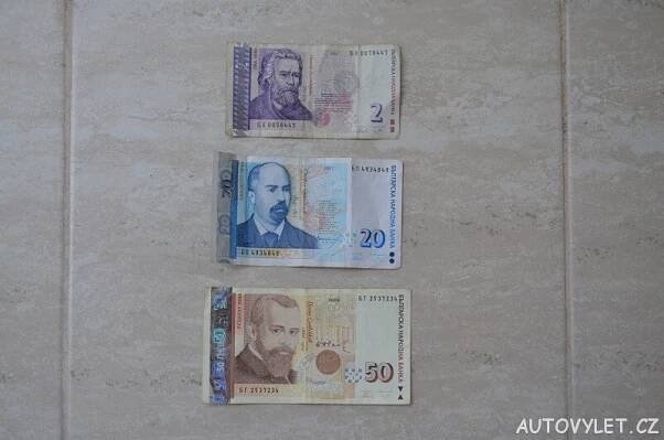 bulharská mšna leva bankovky 2 20 50
