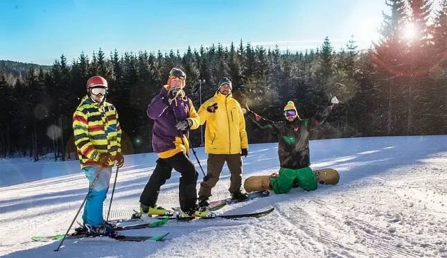 Skiareál | Kopřivná.cz