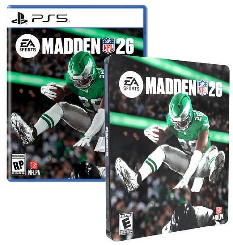 EA Sports Madden NFL 26 Plus Steelbook, PlayStation 5