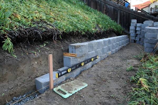 Backyard Retaining Wall Project: Taming the Back Hill