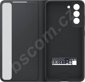 Pouzdro na mobil Samsung Galaxy S21 FE 5G Flipové pouzdro Clear View šedé