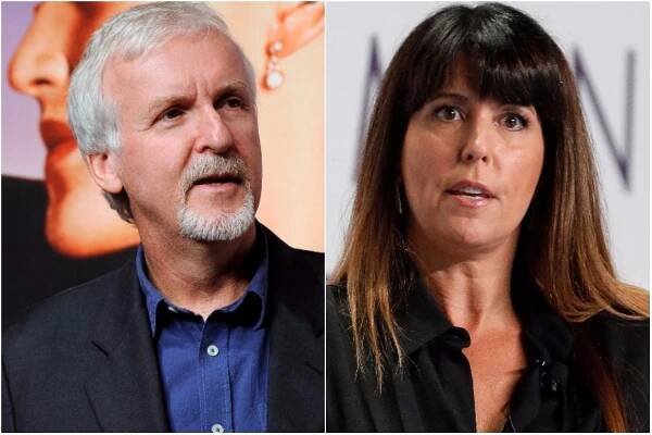 James Cameron and Patty Jenkins