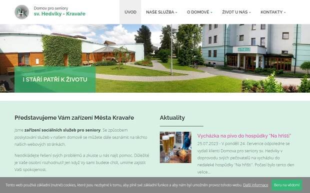 Domov pro seniory sv. Hedviky - Kravaře, příspěvková organizace