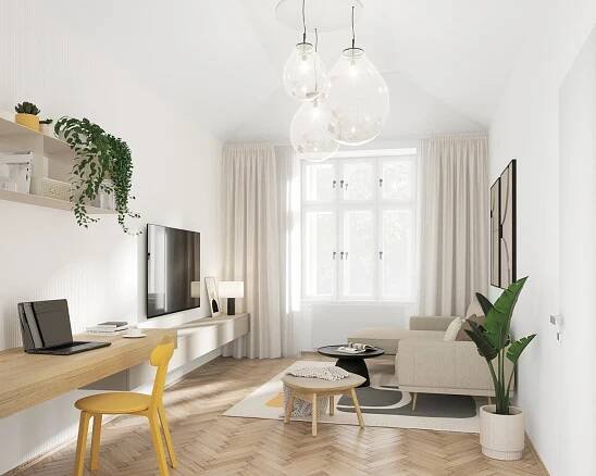 2+1, Pod Karlovem, Praha, 71 m2