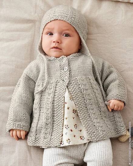 Kostenlose Strickanleitungen zum Nachmachen: (Baby & Minis) (Jacken & Westen) (St...